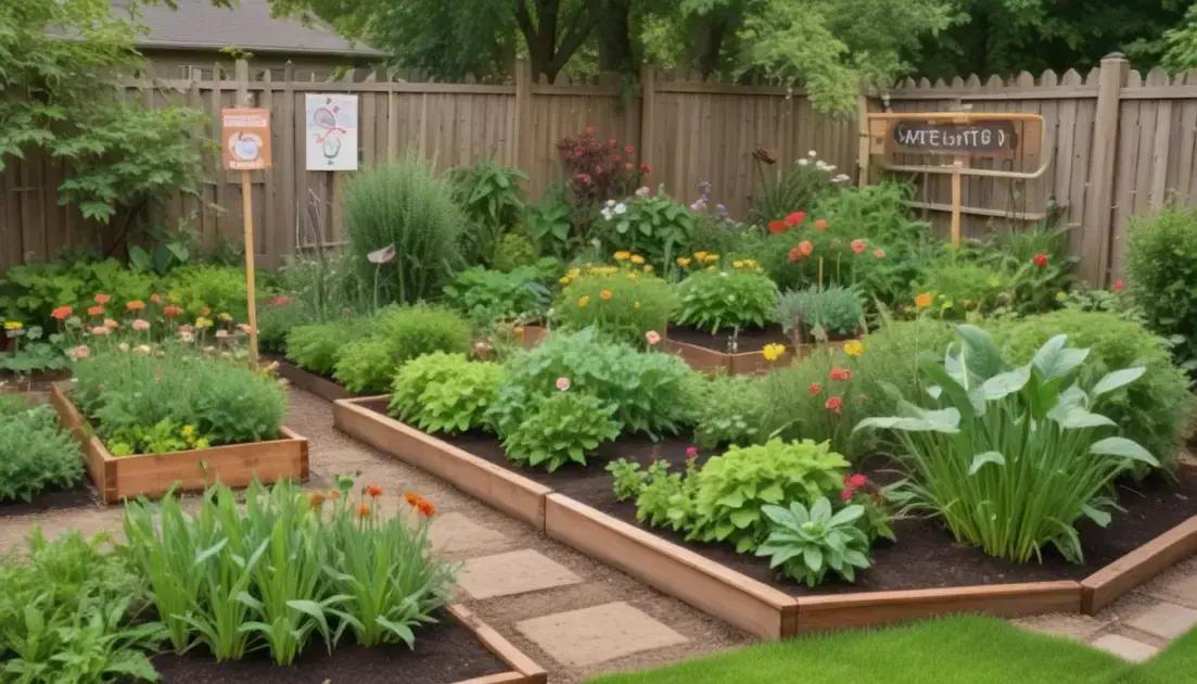 Preventing pests in limited garden areas