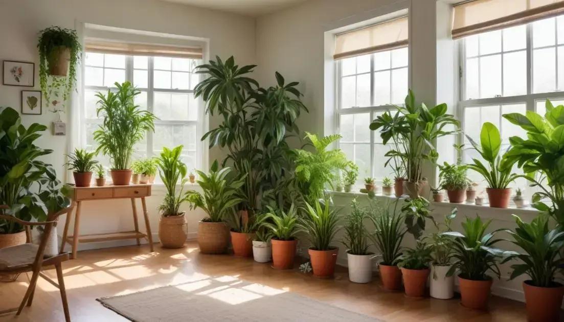 Light requirements for anxiety-relieving plants