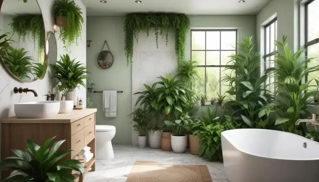Easy bathroom plants routine: transform your space with low-maintenance greenery