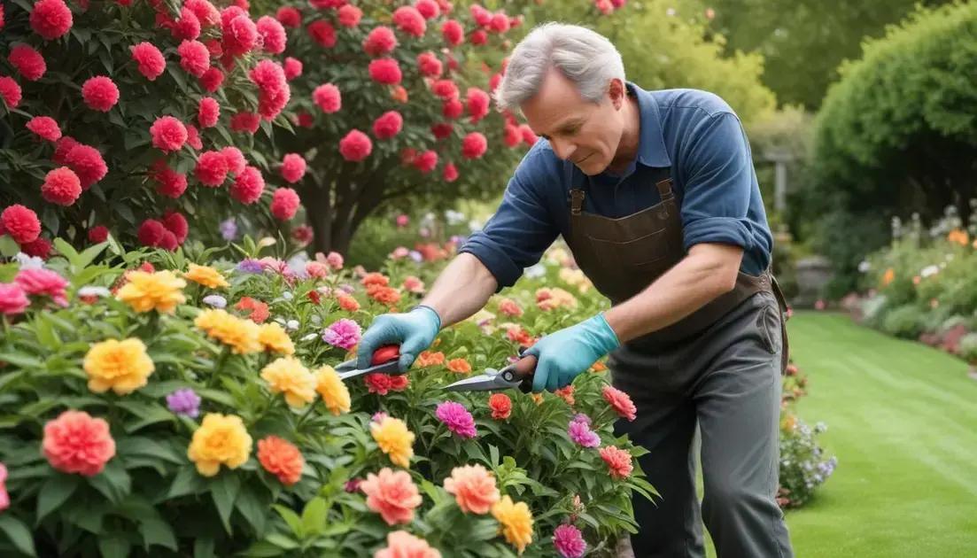 How to prune flowering plants