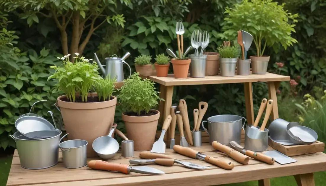 Eco-friendly garden tools options