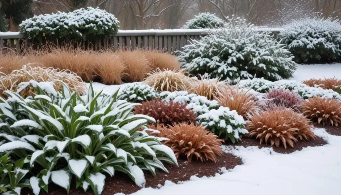 Using mulch for insulation