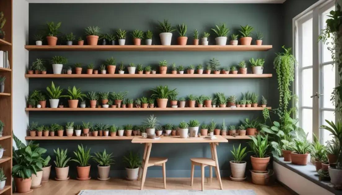 How to small space plants for a vibrant indoor garden