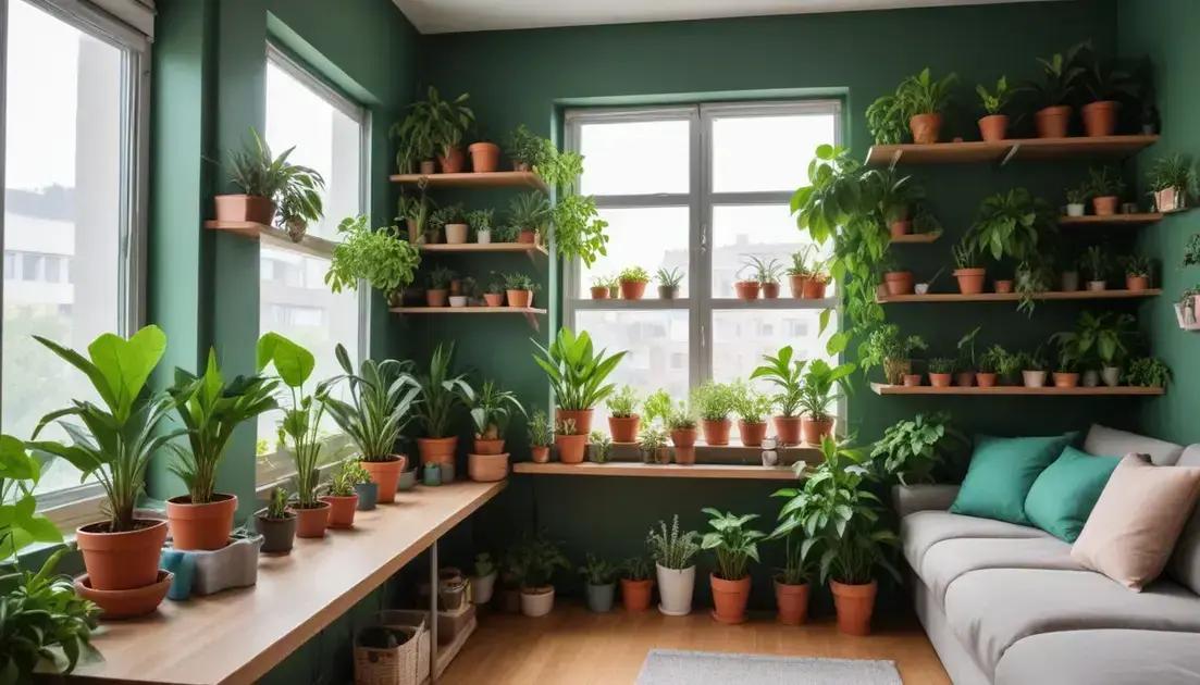 Plants for apartments for small spaces: find the best options