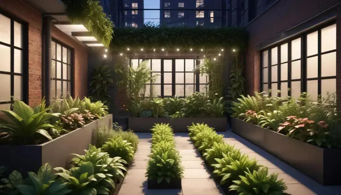 Managing limited sunlight in urban areas